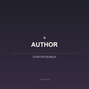 Author Starter Bundle
