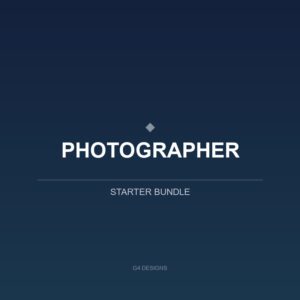 Photographer Starter Bundle