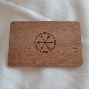 Wood Business Cards